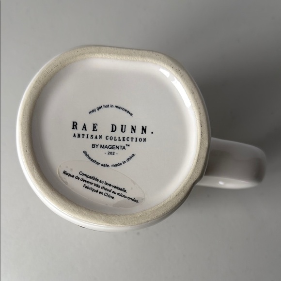 Rae Dunn Bunny Love Mug Off White and Yellow - Picture 7 of 10